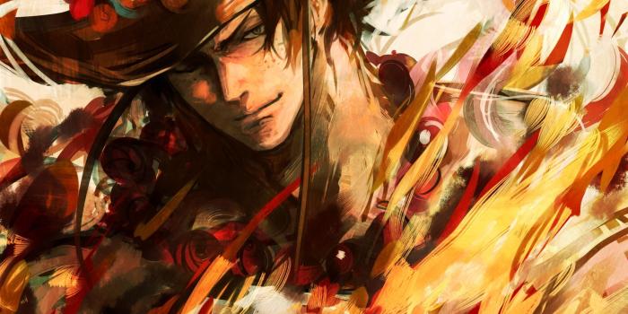 2048x1728 Wallpaper of Portgas D. Ace, Anime, One Piece, Art background & HD