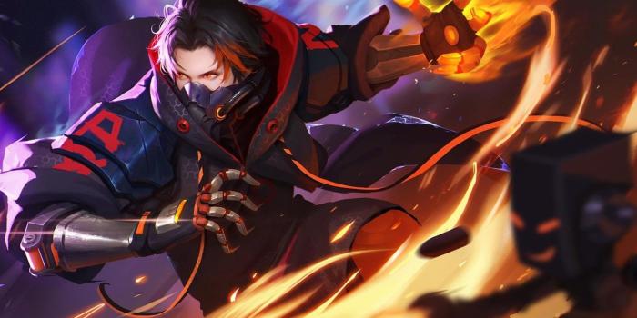 1332x850 Wallpaper mask, guy, cyborg, One Piece, fan art, Portgas D. Ace