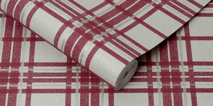 1024x1024 Country Tartan Red Wallpaper - WallpaperITUK