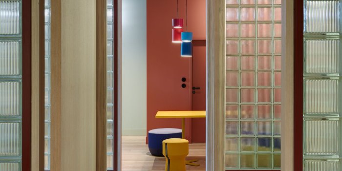 1540x1037 Studio Aisslinger's retro-futuristic pharmacy in Berlin | Wallpaper*