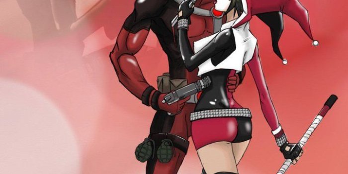 719x1112 Deadpool And Harley Quinn Wallpaper posted by Michelle Simpson
