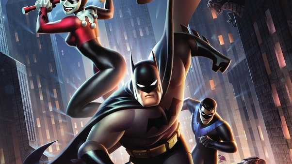 1280x720 Batman And Harley Quinn HD Wallpaper (320x240)
