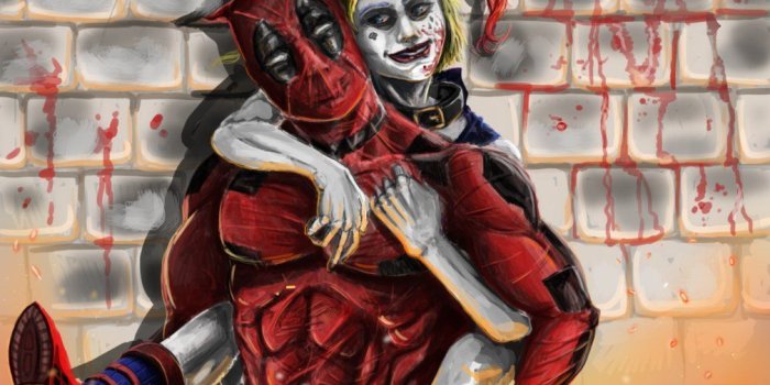 1009x792 Deadpool And Harley Quinn Wallpaper posted by Michelle Simpson