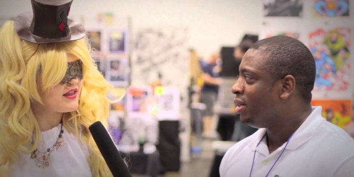 1920x1080 Steampunk Harley Quinn Cosplay at Tidewater Comicon