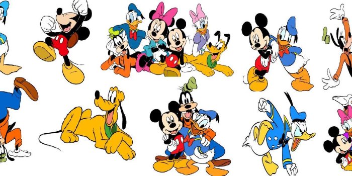 1603x640 disney characters | Walt disney images, Disney collage, Walt