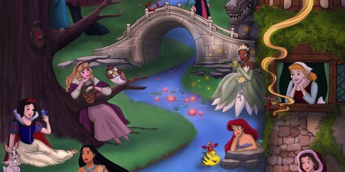 739x1080 Princess Collage by Miss-Melis.deviantart.com on @DeviantArt