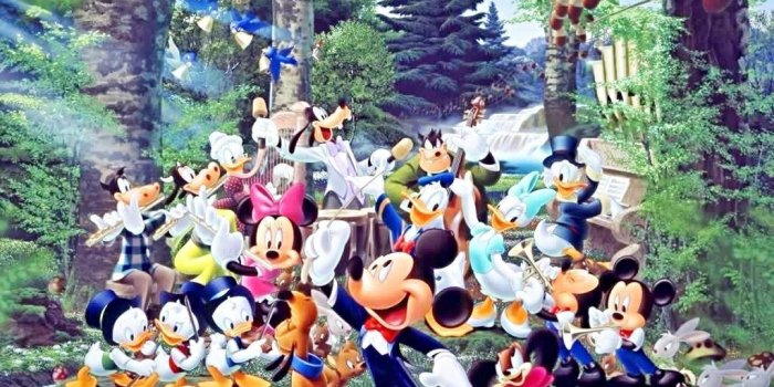 1024x768 Disney Characters Backgrounds