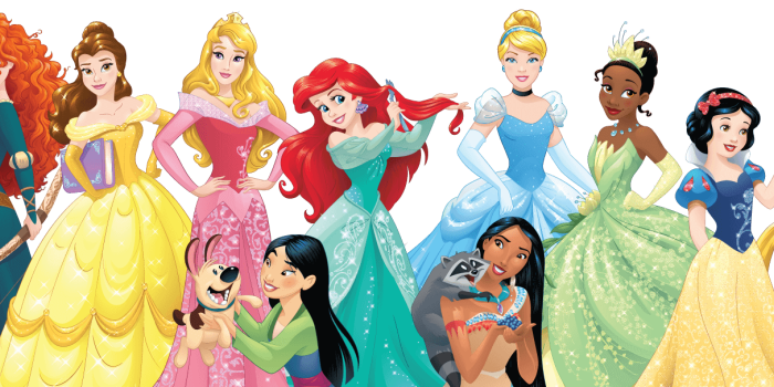 2003x606 Drawing Collages Princess Disney Transparent & PNG Clipart Free