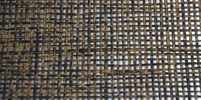 1000x1000 Dark Brown Texture Paper Weave With Silver Foil Background Wall