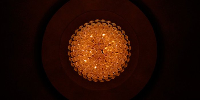 1332x850 Wallpaper dark, space, light, glass, vintage, design, from