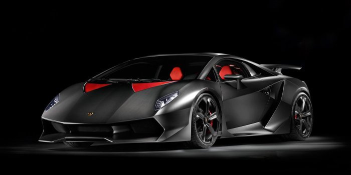 1600x1200 Wallpaper Lamborghini The Dark Knight - Sesto Elemento luxurious