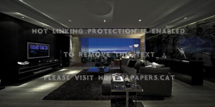 1270x846 modern room penthouse luxury dark