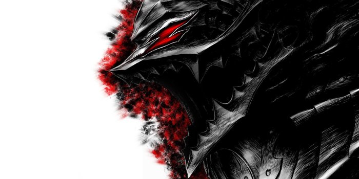 1920x1080 Berserk, Guts, armor, artwork, anime, anime boys :: Wallpapers