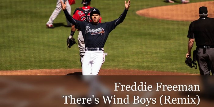 1920x1080 Freddie Freeman - There's Wind Boys (Remix) : Braves