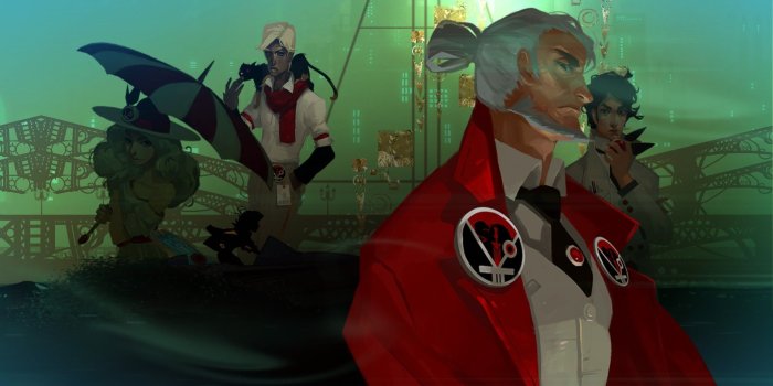 1920x1080 Transistor Grant, Sybil, Royce, Asher (With images) | Game art
