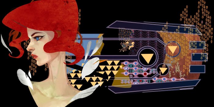 1920x1200 video Games, #artwork, #red , #transistor, Wallpaper - Transistor