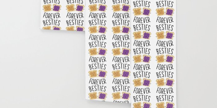 1500x1500 Cute Funny Peanut Butter Jelly Besties Forever Best Friends