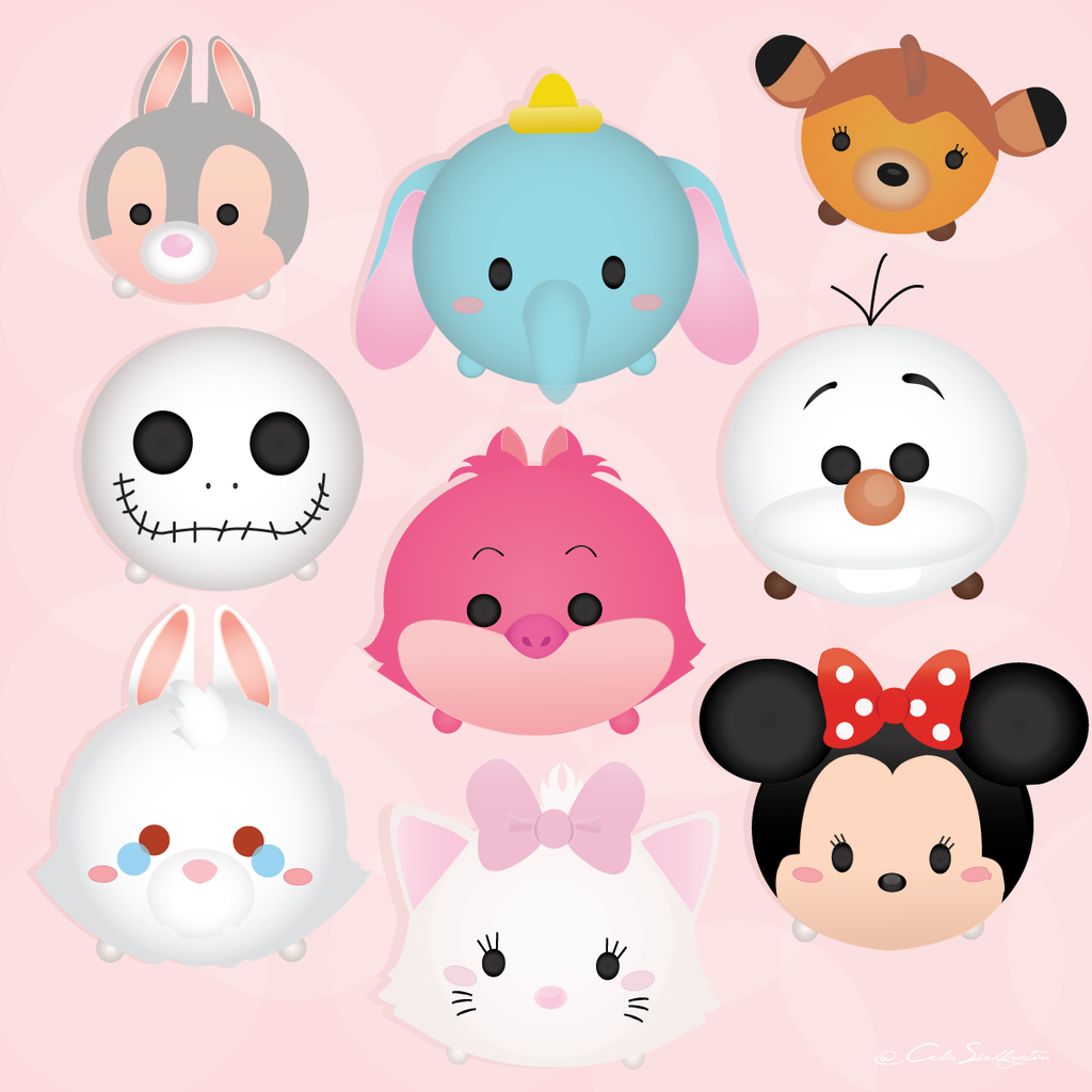 1024x1024 Free download Tsum Tsum by cskellington [1024x1024] for your