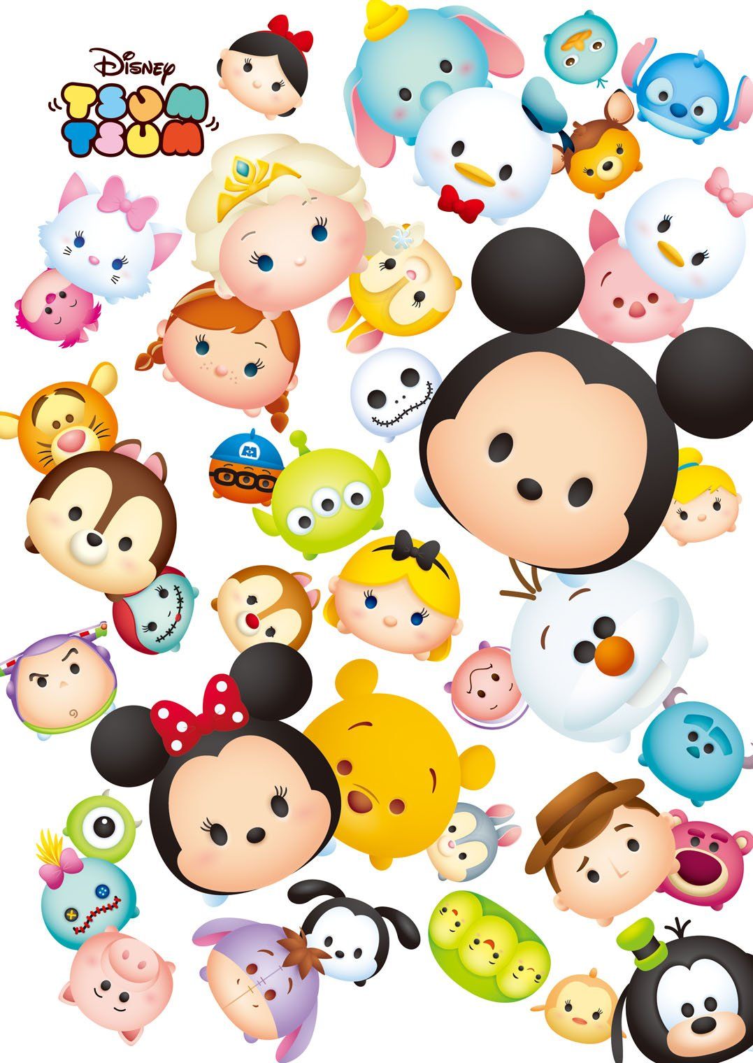 1077x1520 Disney Tsum Tsum Wallpapers - Top Free Disney Tsum Tsum