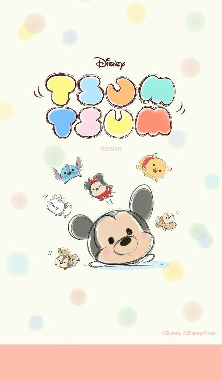 720x1232 Disney Tsum Tsum | Kartun, Animasi, Lucu