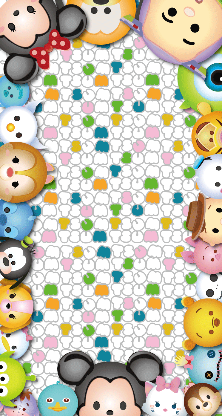 744x1392 Tsum Tsum - 744x1392 Wallpaper - Ecopetit.cat
