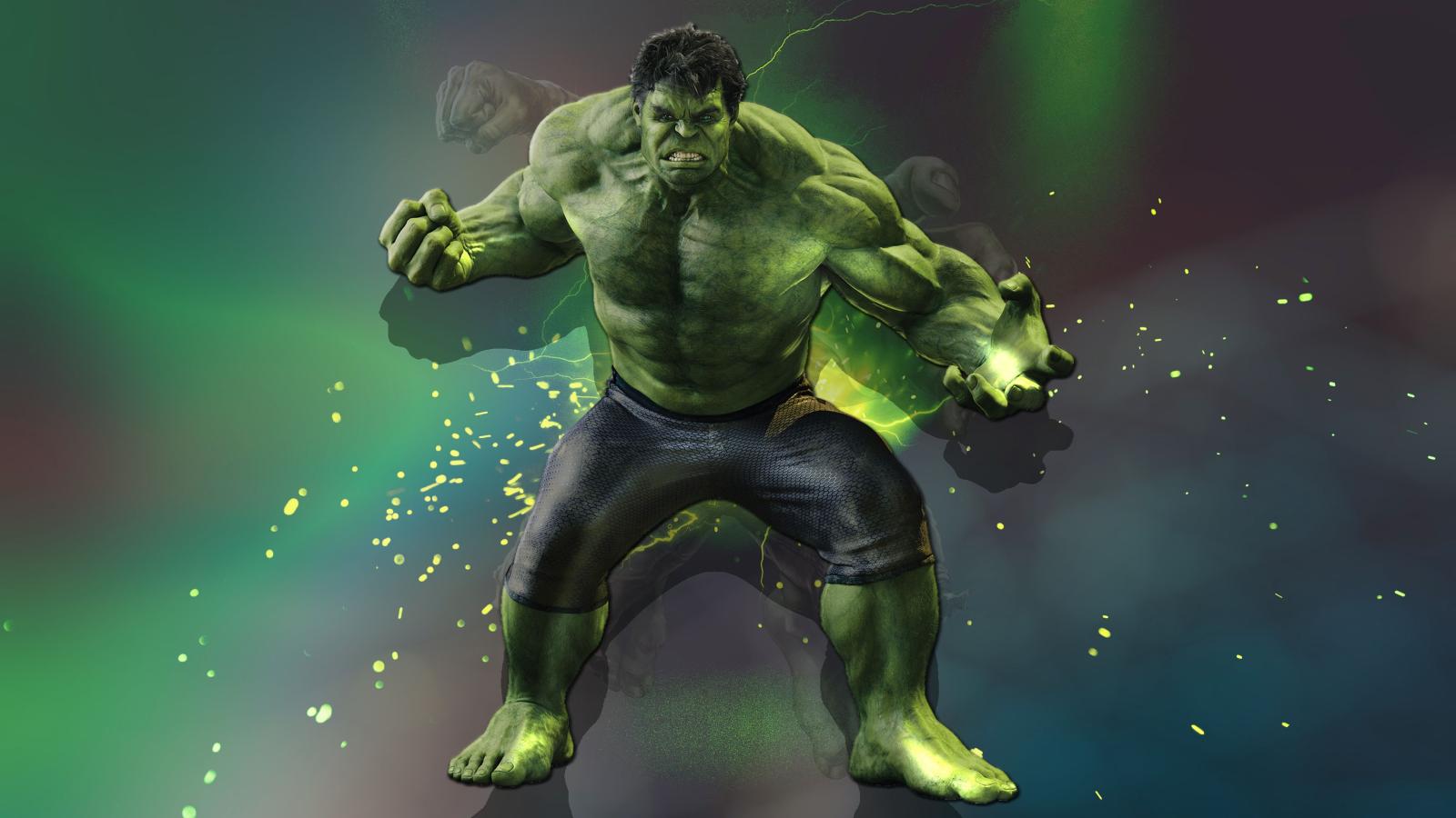 3840x2160 Hulk 3D Desktop Background