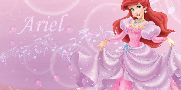 1366x768 Free download Cute Little Mermaid Wallpaper for Desktop 1