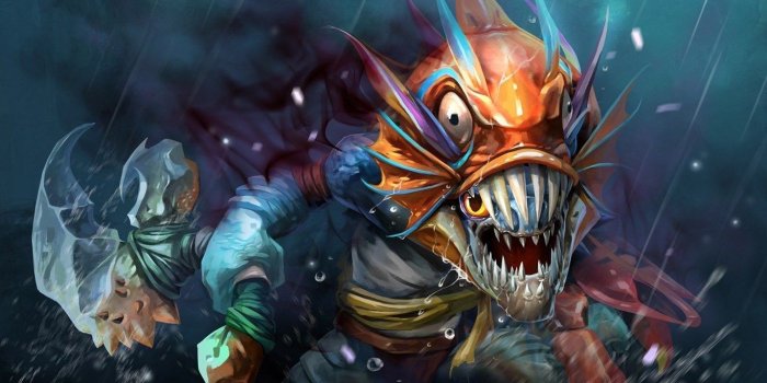 1366x768 1366x768 slark #dota 2 wallpaper (With images) | Dota 2, Comic