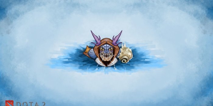 1280x720 ArtStation - Dota 2 Slark Fan Art Wallpaper, Fauzan Syabana Kirana