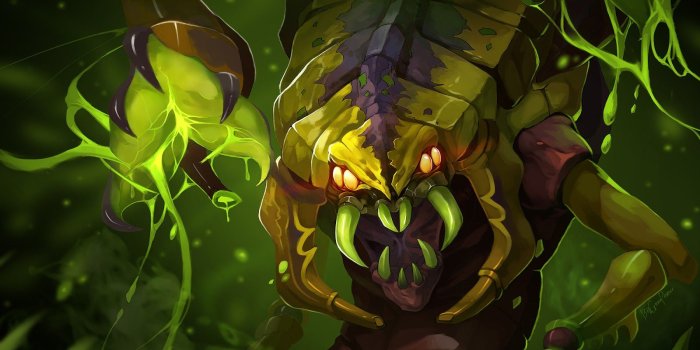 1600x1010 Dota 2 Slark - Venomancer Dota 2, Hd Wallpapers & backgrounds
