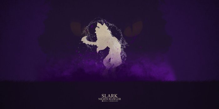 2560x1440 DOTA 2 Slark (simple wallpaper) - DOTA 2 Wallpapers