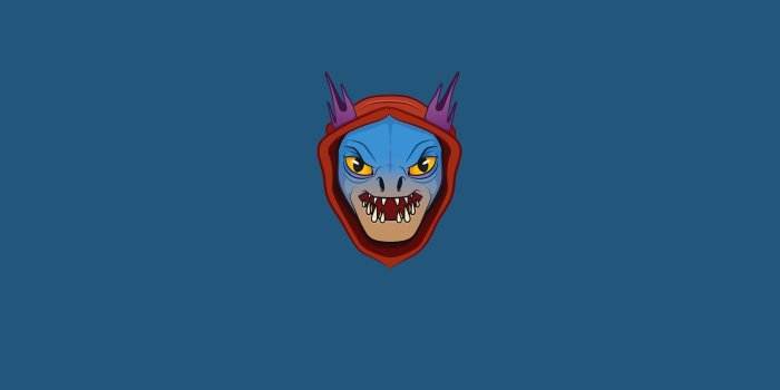 1920x1080 Slark Minimalist Dota 2 Wallpaper HD | Download Slark Minimalist