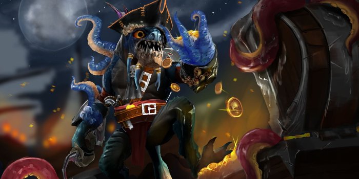 1920x1080 Slark Loading Screen [Cursed BlackFlag] - DOTA 2 Wallpapers