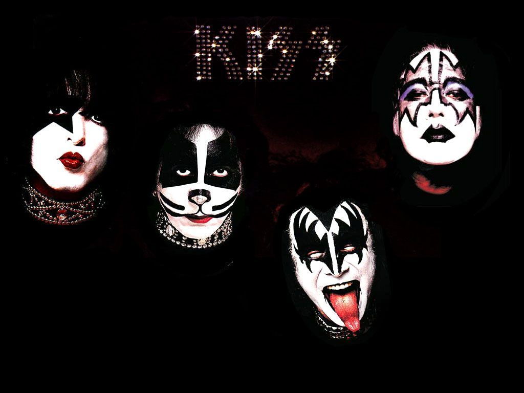 1024x768 Kiss #Rock #Band. | Kiss rock bands, Hot band, Kiss world