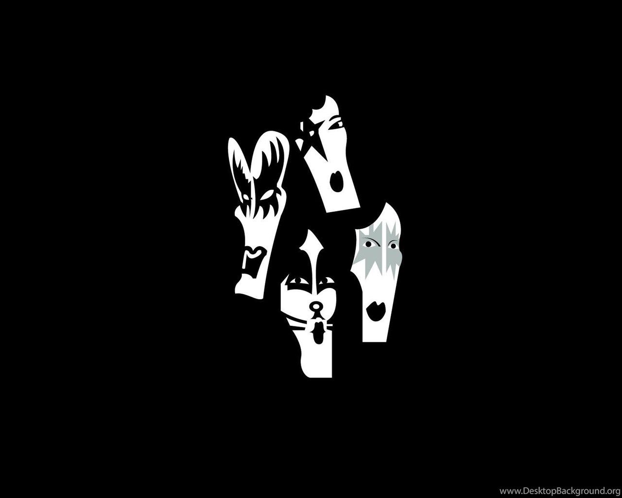 1280x1024 Kiss Band Logo And Wallpapers Desktop Background