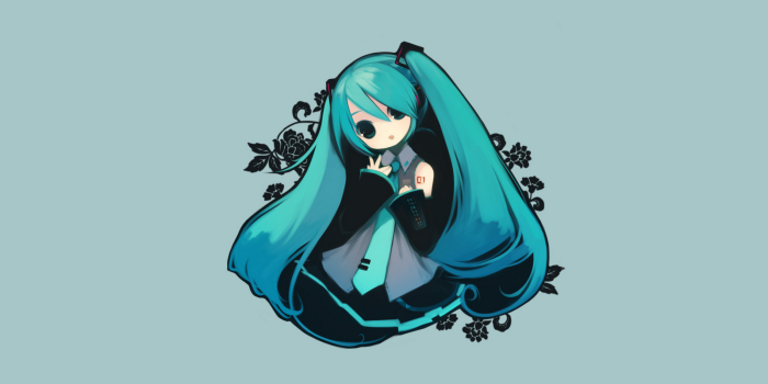 1600x1000 49+] Hatsune Miku Chibi Wallpaper on WallpaperSafari