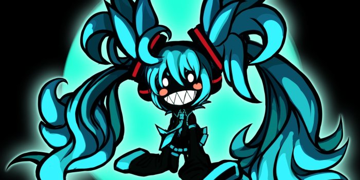 3840x2400 Chibi Hatsune Miku Wallpaper Background - Hatsune Miku Talent
