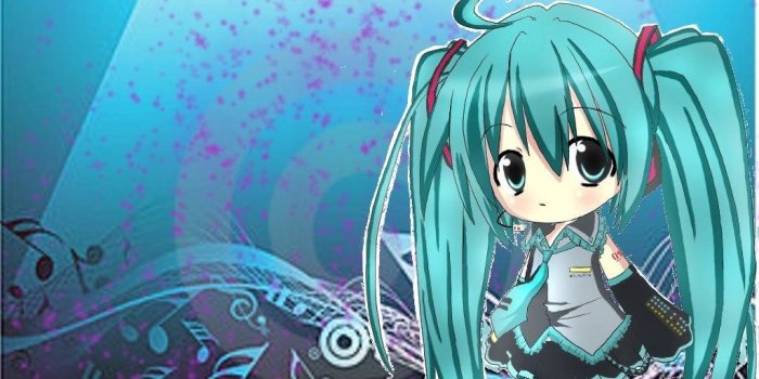 1024x768 Wallpapers Tatto Anime Colorful Gril Hatsune Miku Beautiful Chibi