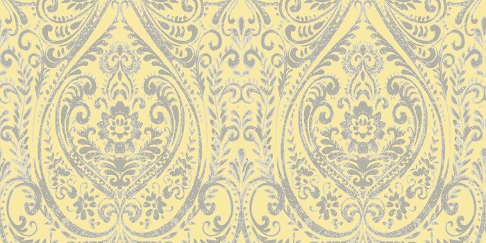 1400x1434 A-Street Prints Modern Vintage Gypsy Yellow Damask Wallpaper