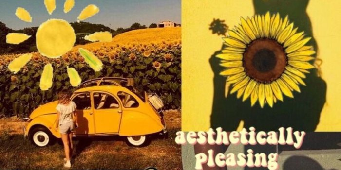 720x1280 Aesthetic, Background, And Retro Image - Yellow Retro Aesthetic