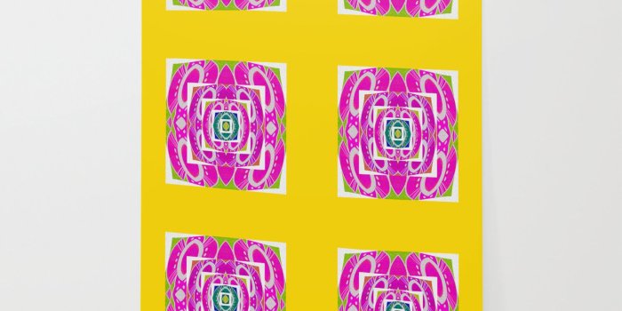 1500x1500 Sunshine in my Blossoming Heart Retro Vintage Print Wallpaper by