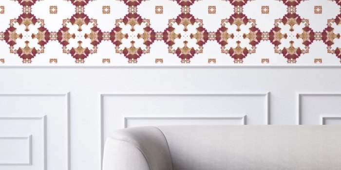 800x1000 Eva | Red and White | Vellum Wallpaper | Pearl and Maude