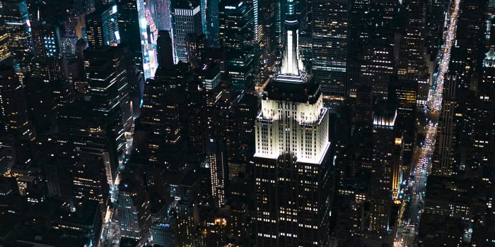 2783x4167 High-rise building, Night city, Skyscrapers, Top view HD wallpaper