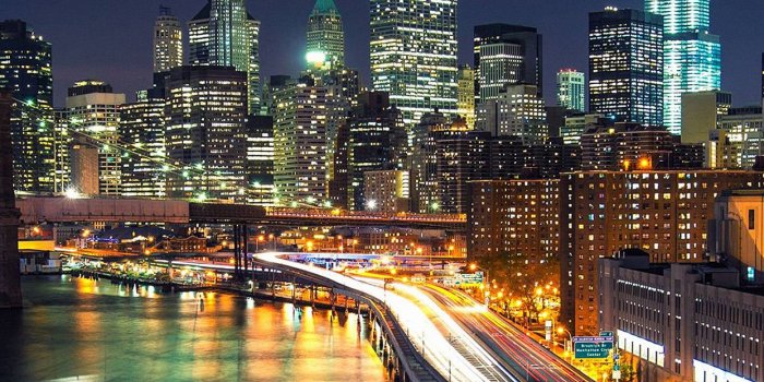 1242x2208 Night City View Lights Bridge Nature Android wallpaper - Android