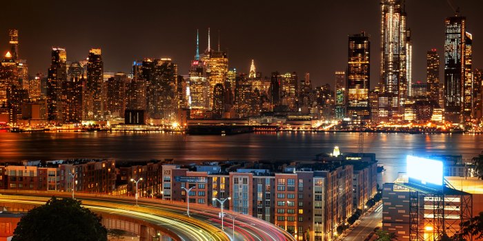 2880x1800 2880x1800 New York City View From New Jersey 4k At Night Macbook