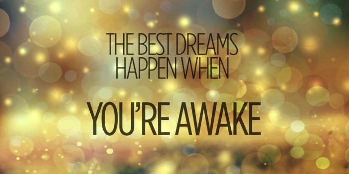 2560x1440 The Best Dreams - Inspirational Quotes | Quotivee