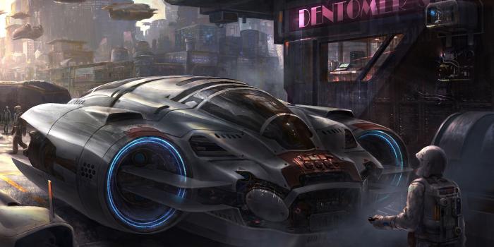 3840x2160 Wallpaper 4k Scifi Vehicle Science Fiction Concept Art 4k 4k