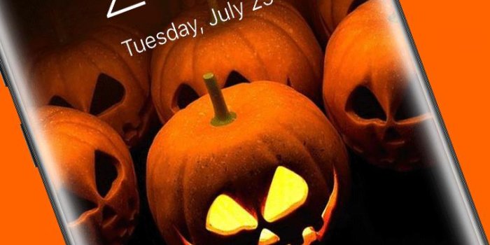 756x1500 Halloween 2019 Wallpaper Neon Hallowen 4K HD lock for Android