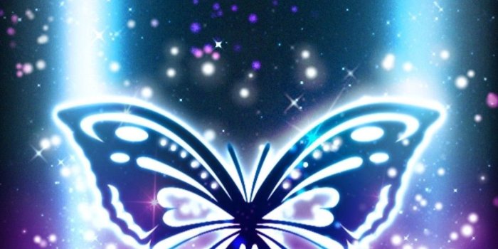 1080x2220 Purple Butterfly...By Artist Unknown... | Butterfly wallpaper