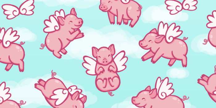 1125x2001 When Pigs Fly' iPhone Case by Macbendigo in 2020 | Pig wallpaper